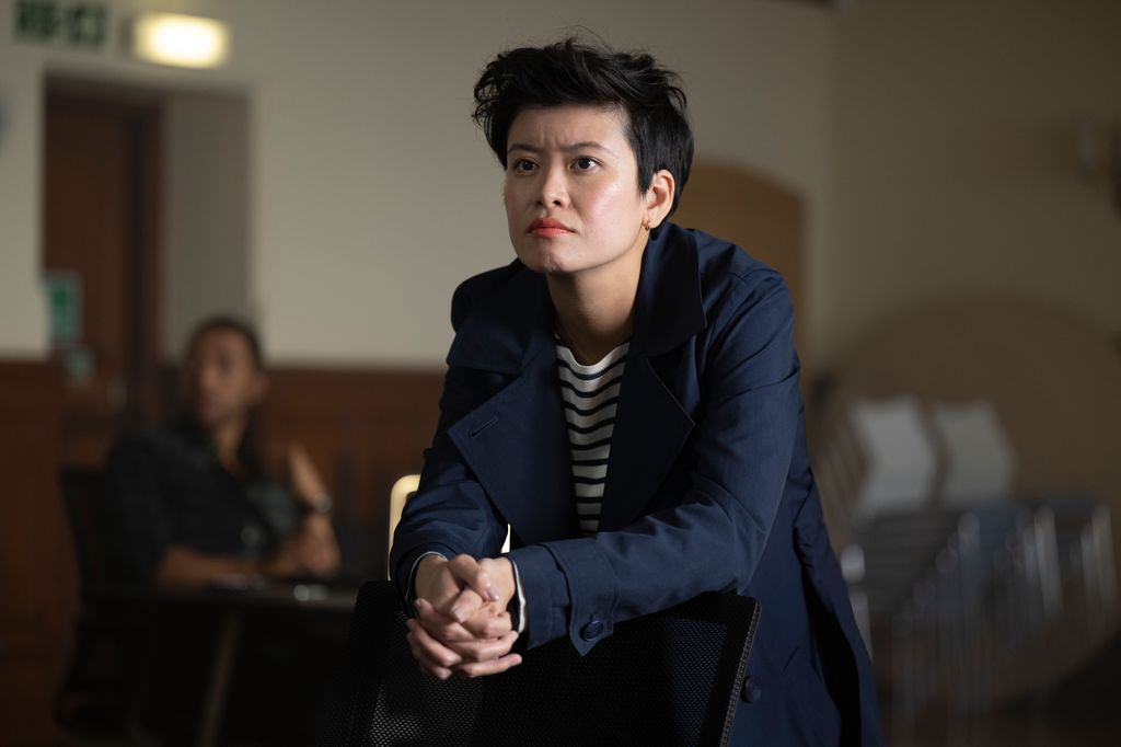 Katie Leung as DC Blair Ferguson in Annika