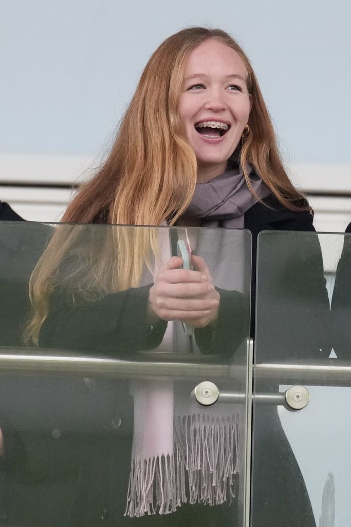 Savannah Phillips at the races