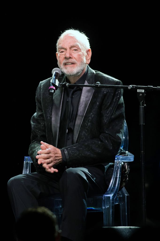 Neil Diamond, Inspirational Lifetime Achievement Award Recipient, is seen onstage during the 39th Annual Carousel Ball at Hyatt Regency Denver at the Colorado Convention Center on October 11, 2025 