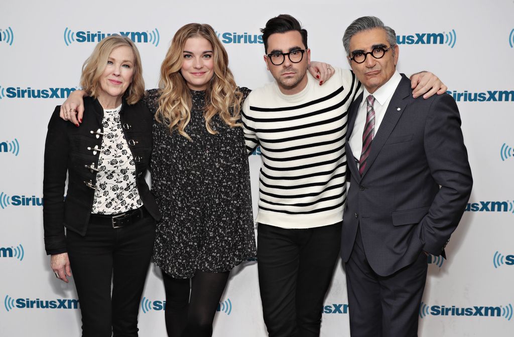 photo of cast of schitt's creek