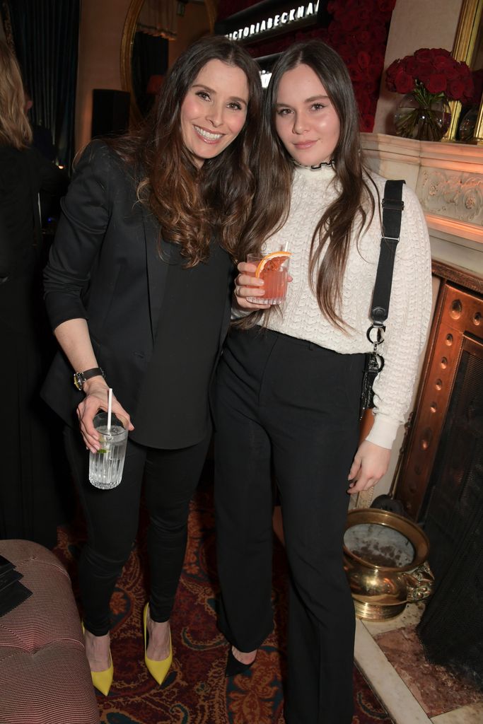 Tana Ramsay and Holly Anna Ramsay attend the Victoria Beckham x YouTube Fashion & Beauty after party at London Fashion Week hosted by Derek Blasberg & David Beckham at Mark's Club on February 17, 2019 in London, England.  