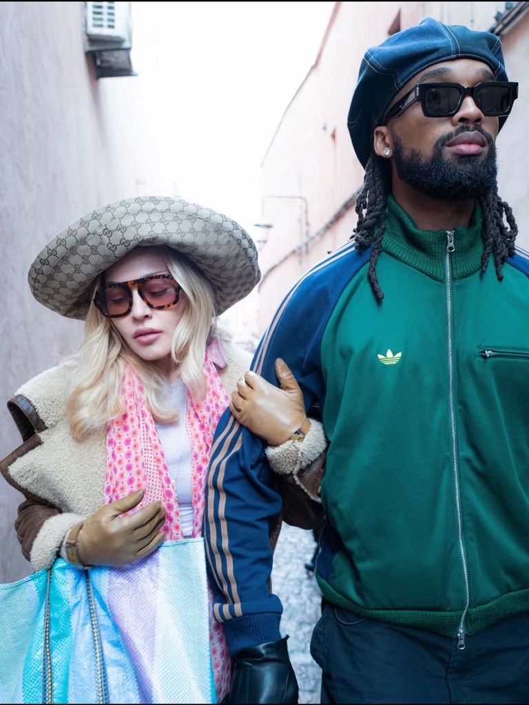 Madonna and Akeem Morris in Morocco