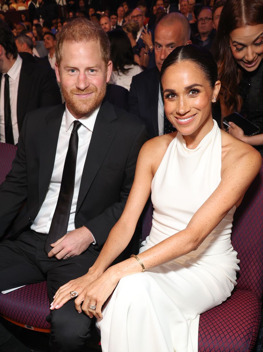 Prince Harry, Duke of Sussex and Meghan, Duchess of Sussex attend the 2024 ESPY Awards
