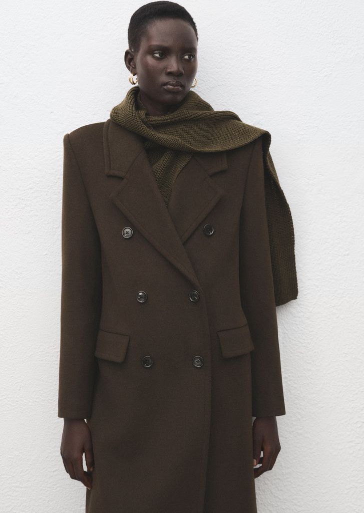 mango brown coat in the january sales