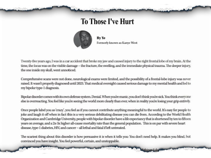 kanye west to those i hurt x 1