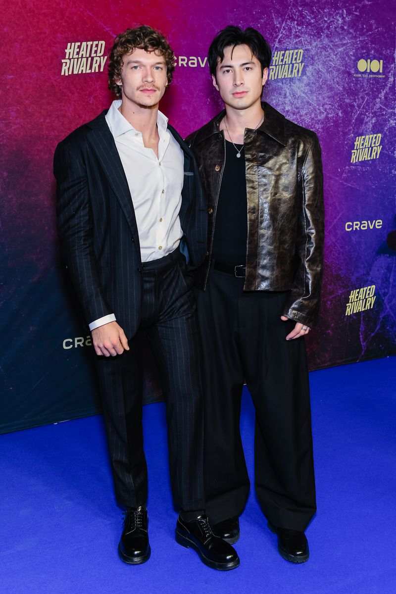 Heated Rivalry stars Hudson Williams and Connor Storrie speaking Spanish is the hottest thing on the Internet right now