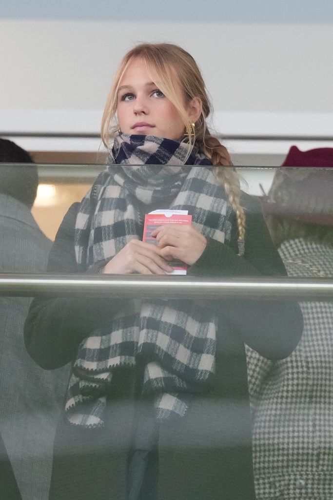 Isla Phillips at the races