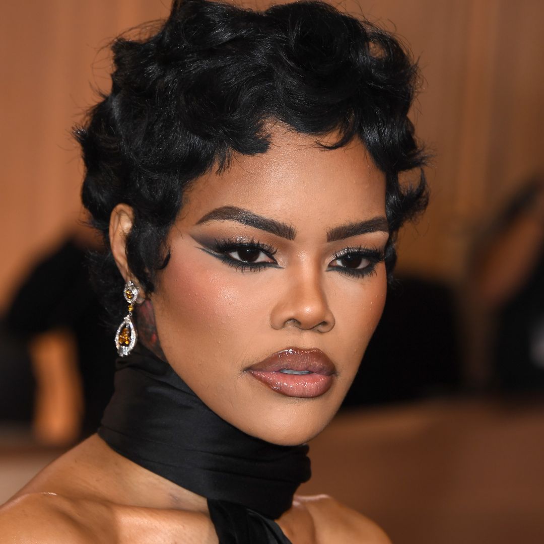 Teyana Taylor with a bold pixie cut 