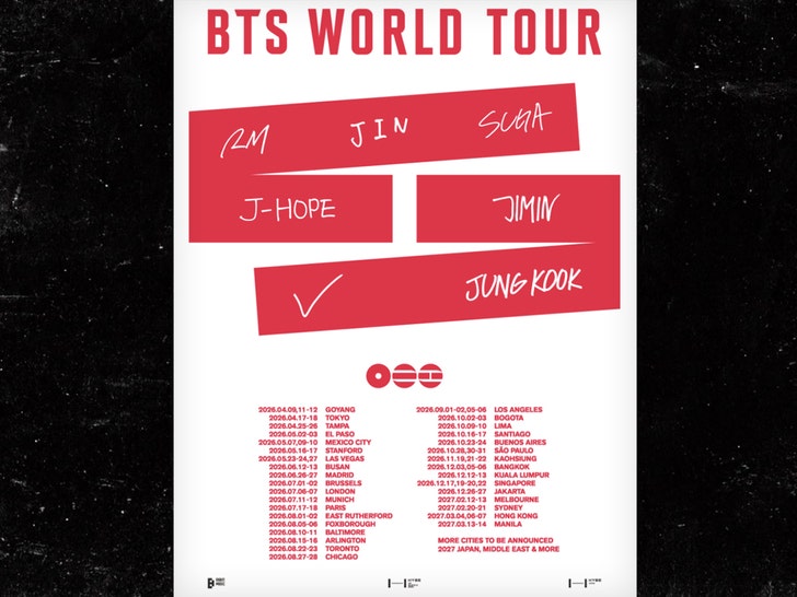 bts tour dates world tour sub insta