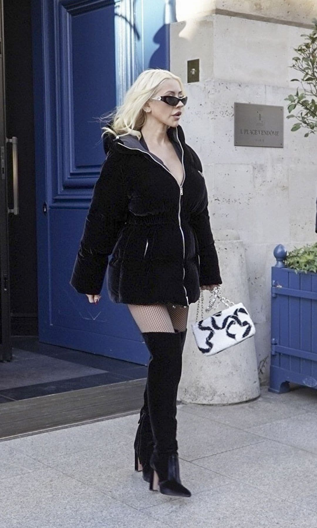Christina Aguilera shares bold topless photos during Paris Haute Couture Week