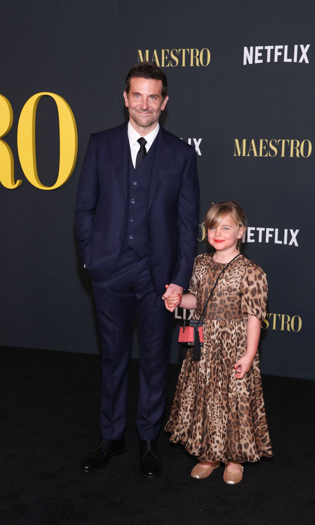 Bradley Cooper and his daughter Lea