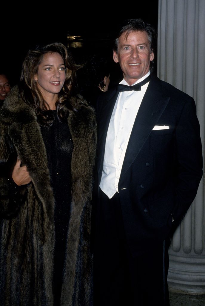 photo of calvin klein and kelly klein 1992
