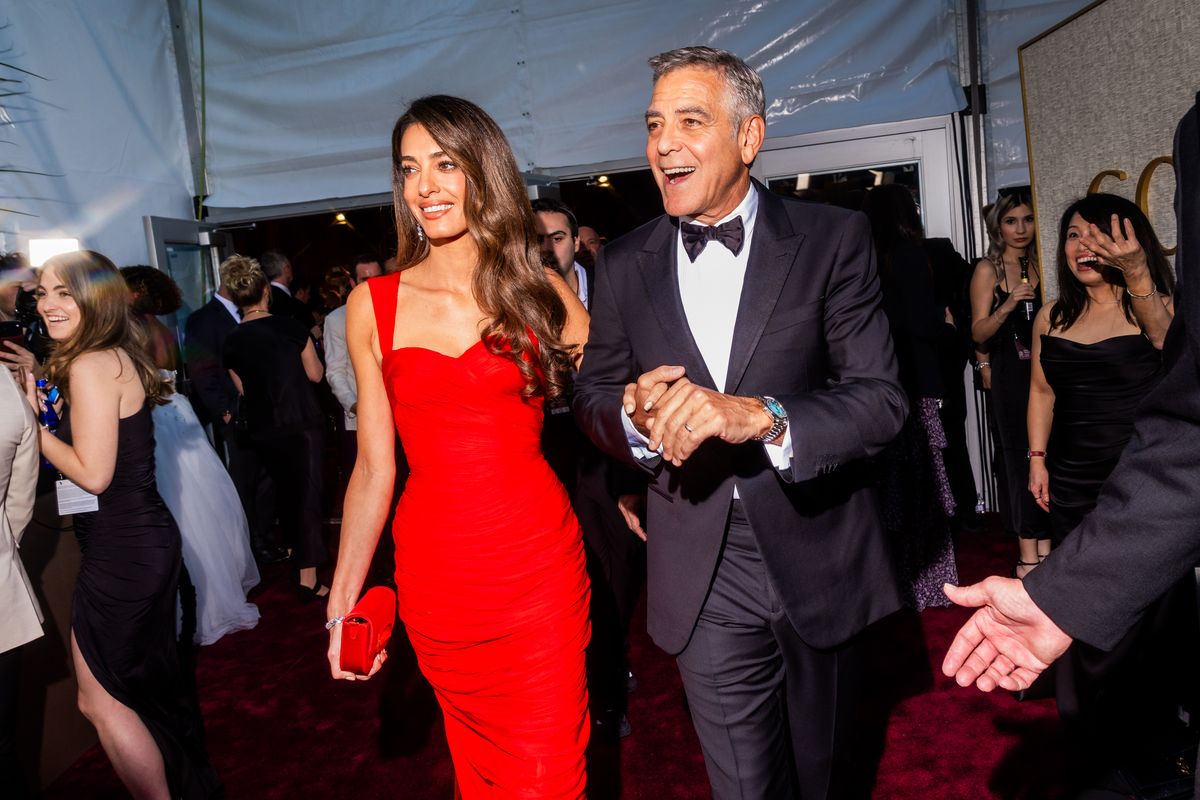 Clooney has also joked about being the least fluent member of his household.