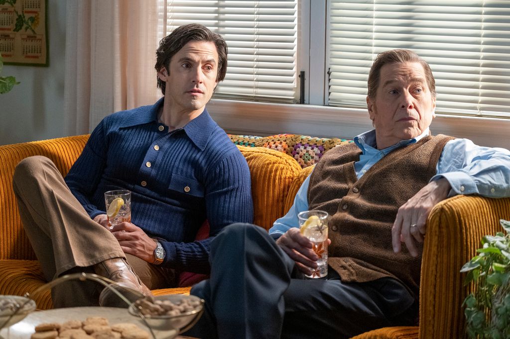  Milo Ventimiglia as Jack, Tim Matheson as Dave Malone on This Is Us Season 6