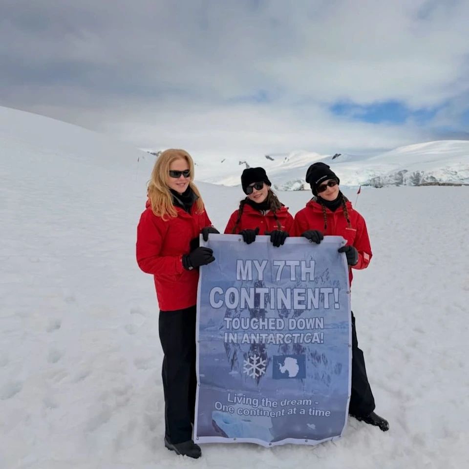 nicole kidman antarctica girls