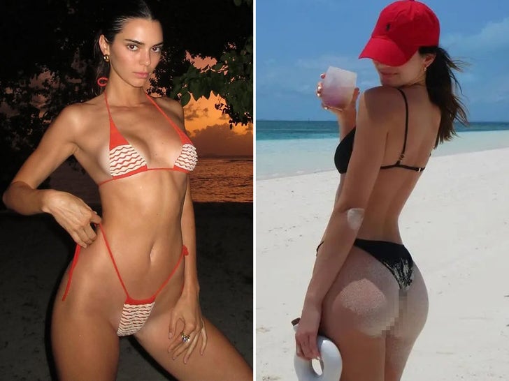 Kendall Jenner's Hot Bikini Shots