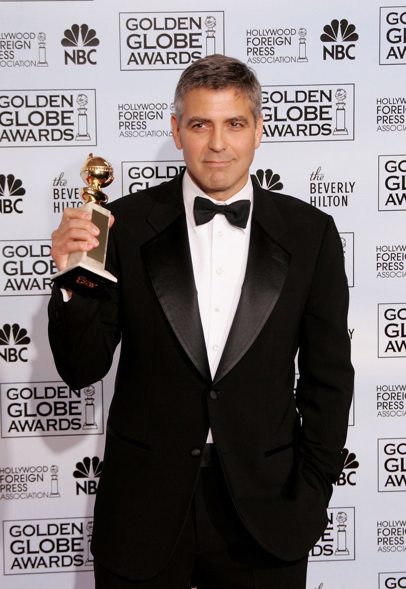 His second award was for "Syriana" duringthe  63rd Annual Golden Globe Awards 