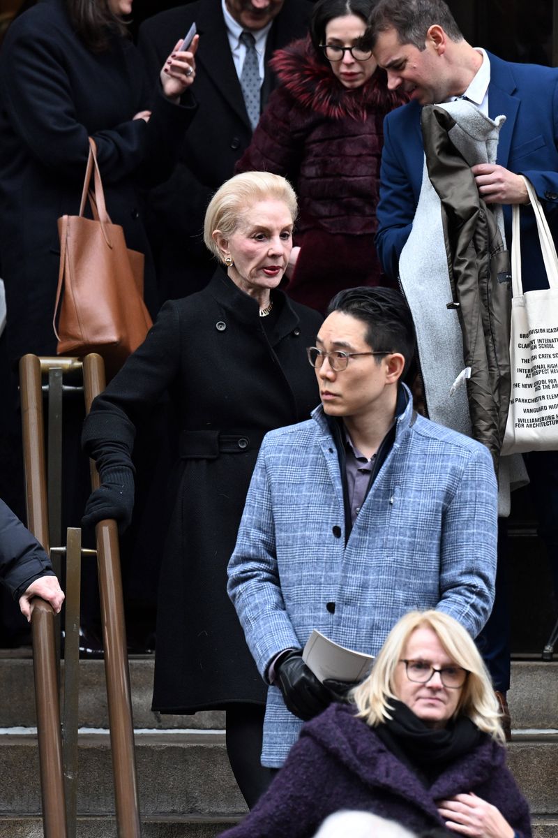 Designer Carolina Herrera, who created Tatiana’s wedding dress in 2017, and late-night host David Letterman were also in attendance. 