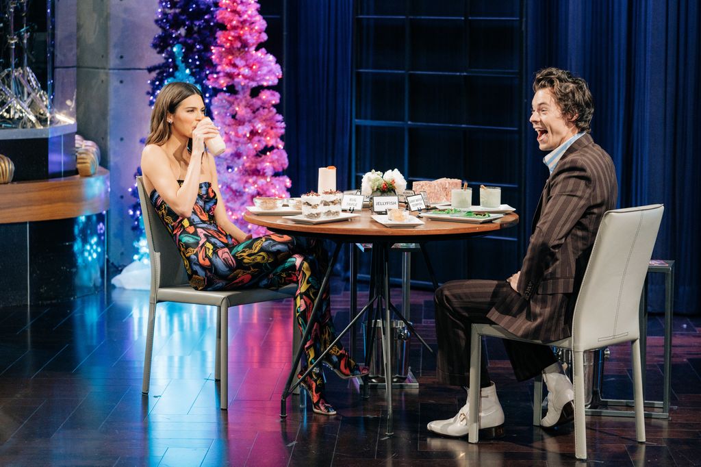 Harry Styles guest-hosts The Late Late Show with Kendall Jenner