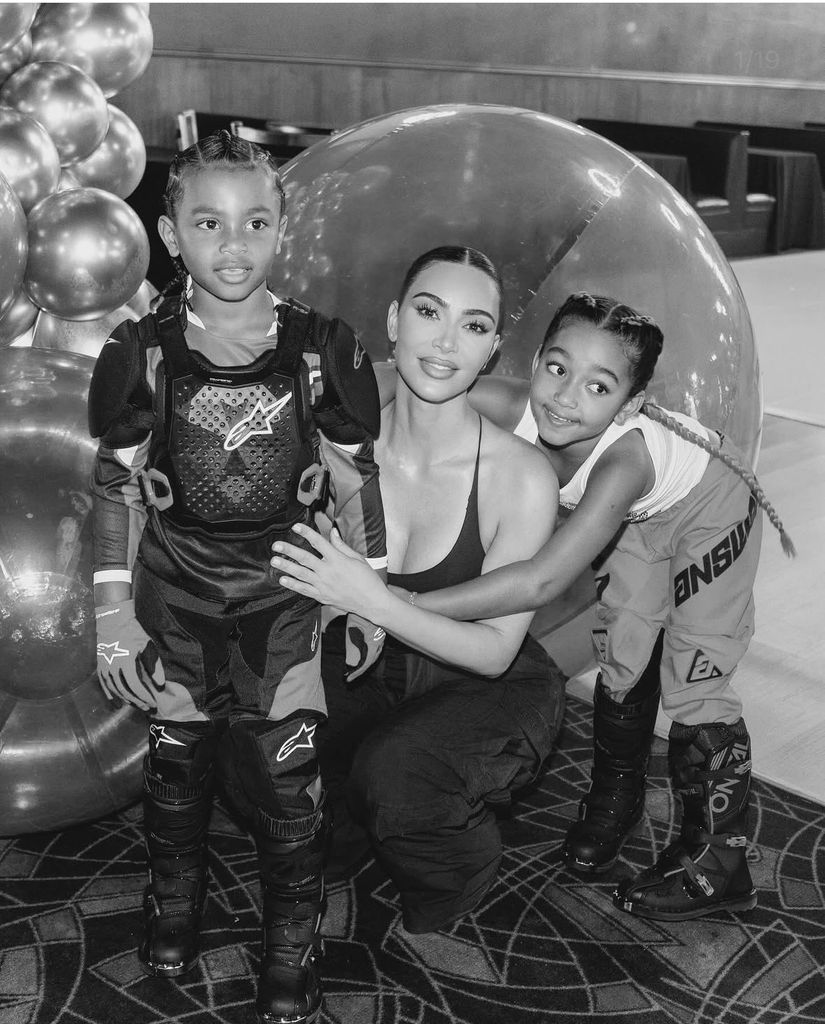 Kim, Psalm, and Chicago celebrating