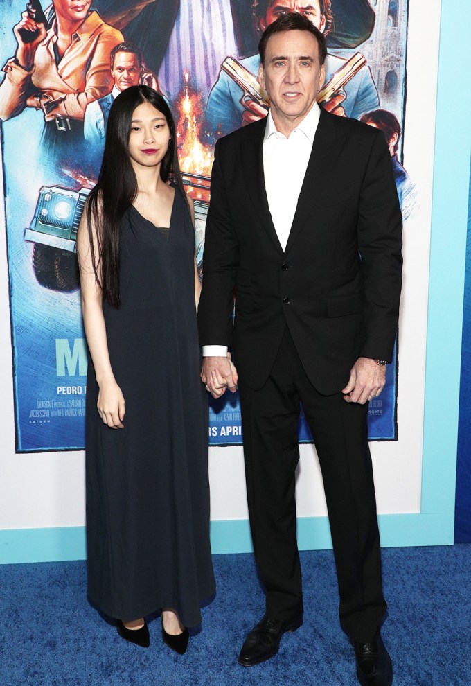 Nicolas Cage & Riko Shibata In Los Angeles