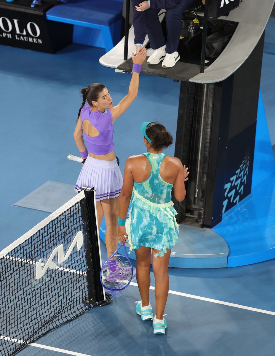 They exchanged words after the game