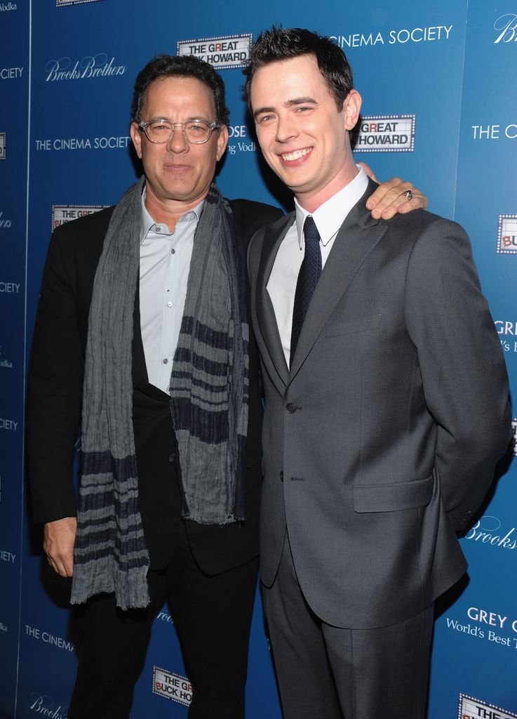 colin hanks tom hanks red carpet
