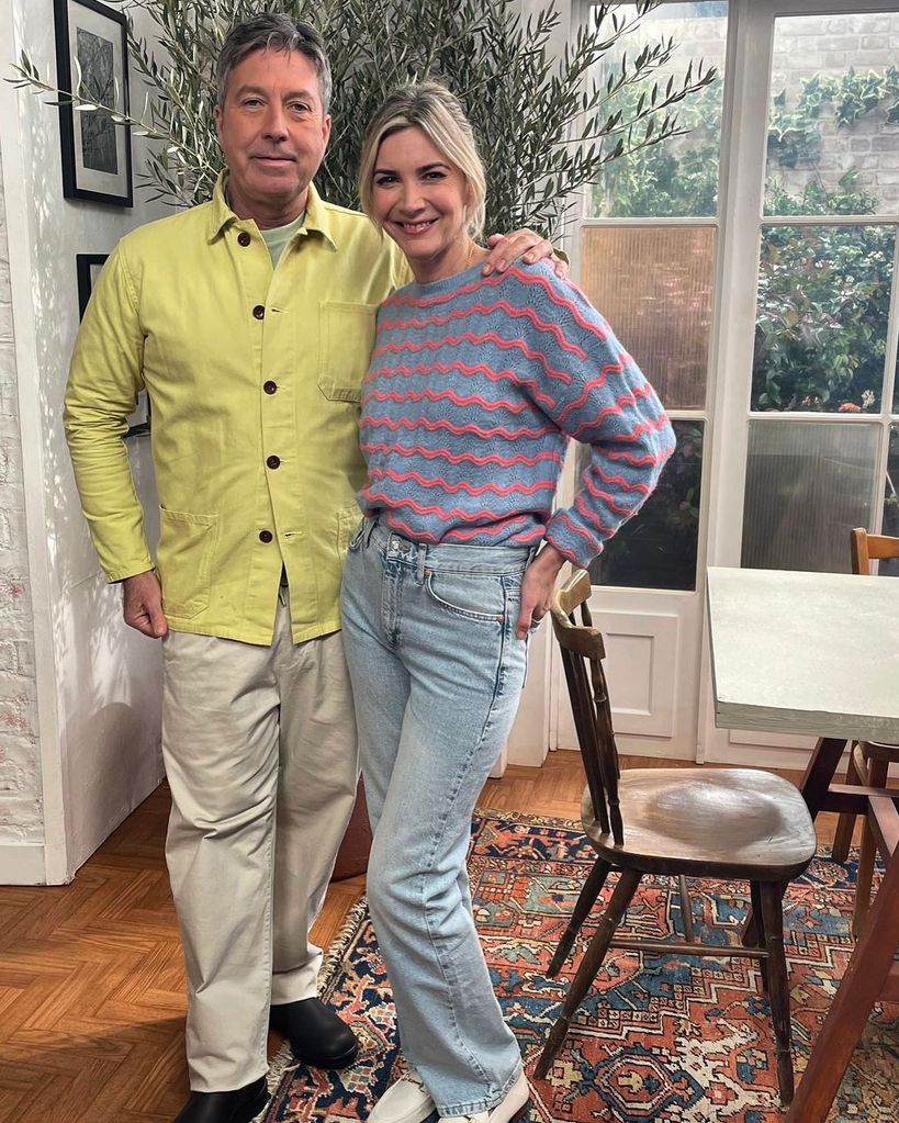 Lisa Faulkner and John Torode