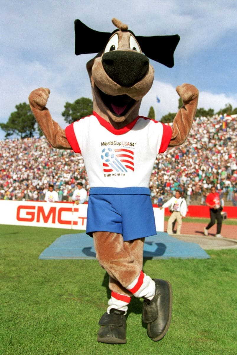 1994 USA: Striker the World Cup Pup Appeals to Families