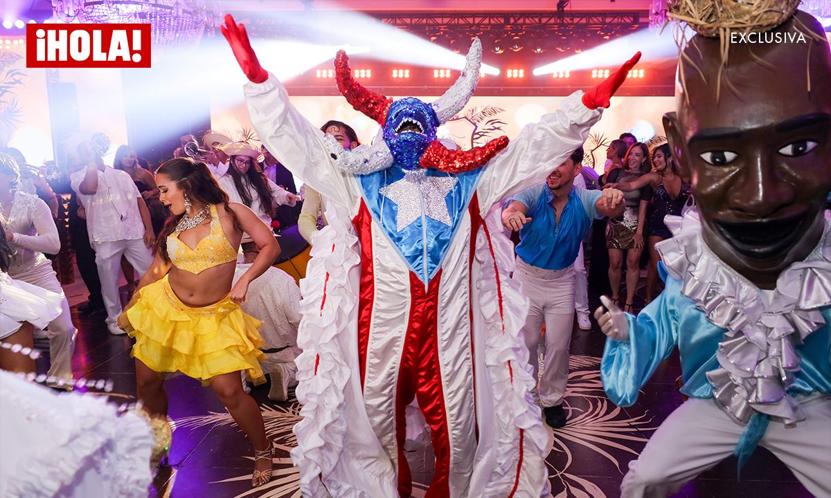 Thomas J. Henry and Dr. Elena Álvarez Westwood celebrate their engagement in San Juan, Puerto Rico