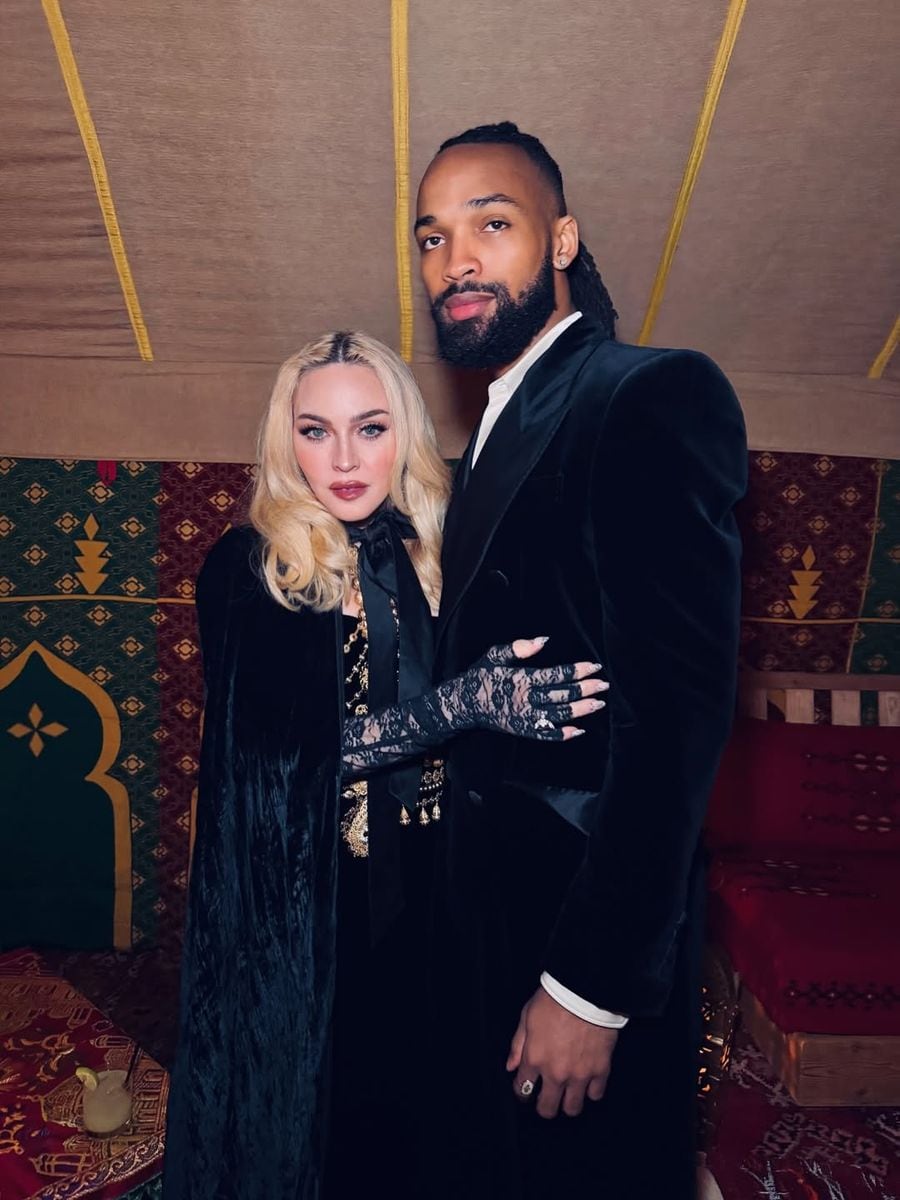 Akeem and Madonna have been celebrating all month together
