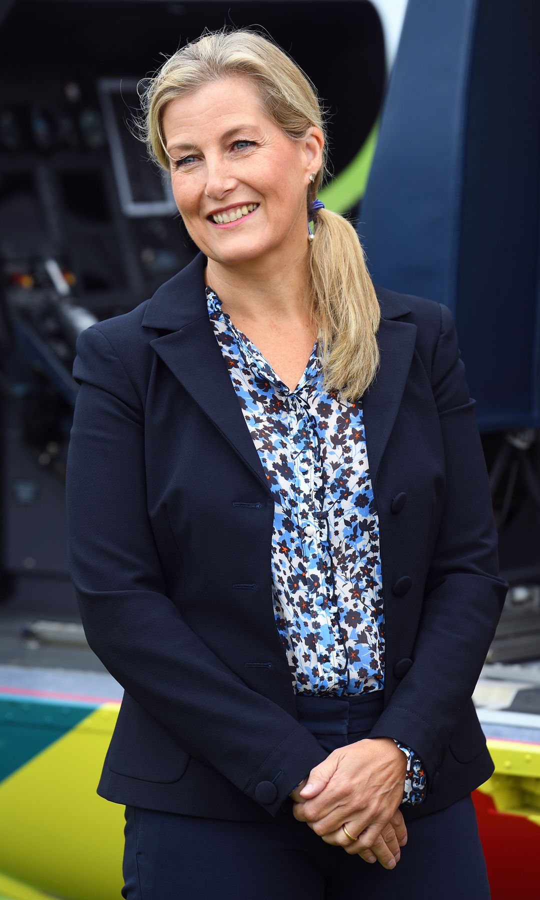 Sophie at Thames Valley Air Ambulance in 2020