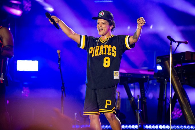 Bruno Mars At 2018 BottleRock Valley Music Festival
