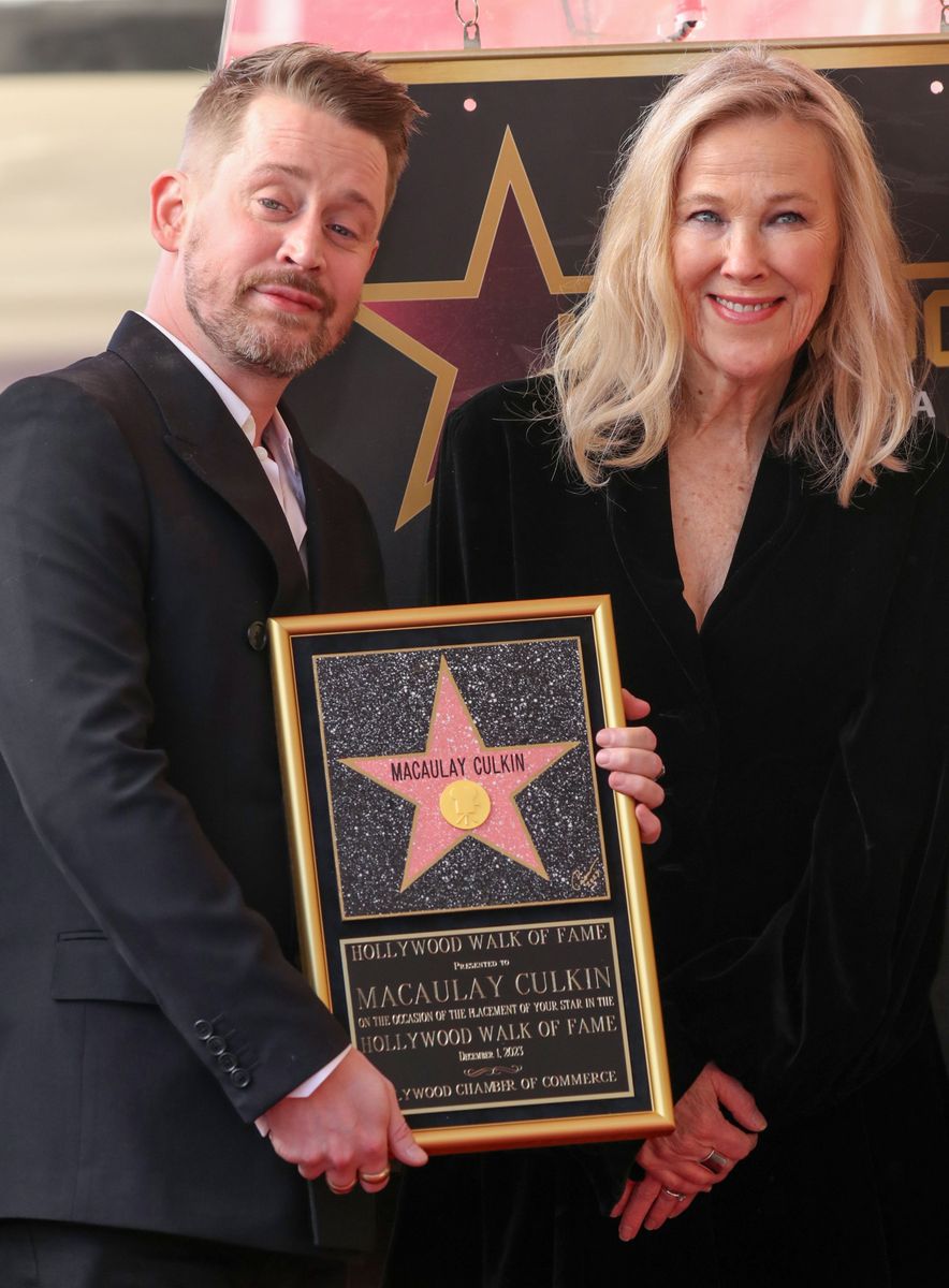 When Culkin received his star on the Hollywood Walk of Fame in December 2023, O’Hara was there to cheer him on.