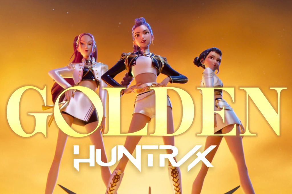 Golden is the smash hit song from K-Pop: Demon Hunters