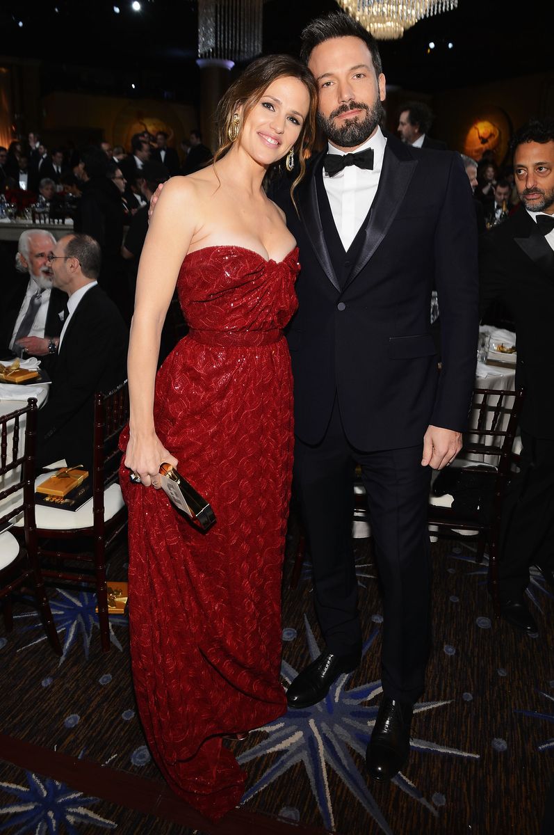 Actress Jennifer Garner and director/actor Ben Affleck at the 70th Annual Golden Globe Awards held at the Beverly Hilton Hotel on January 13, 2013.