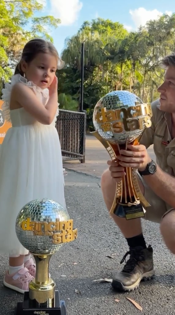 robert irwin mirrorball trophy grace