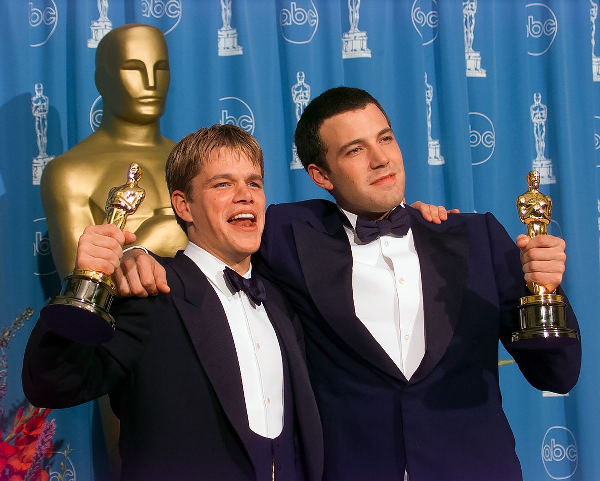 The duo won an Oscar for their film Good Will Hunting in 1998 