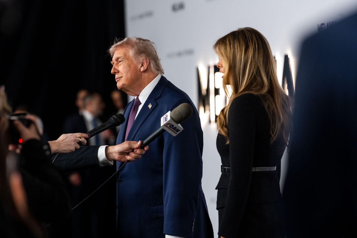 President Trump, who described the documentary as “a very important movie,” added, “It shows life in the White House. It’s a big deal, actually.”