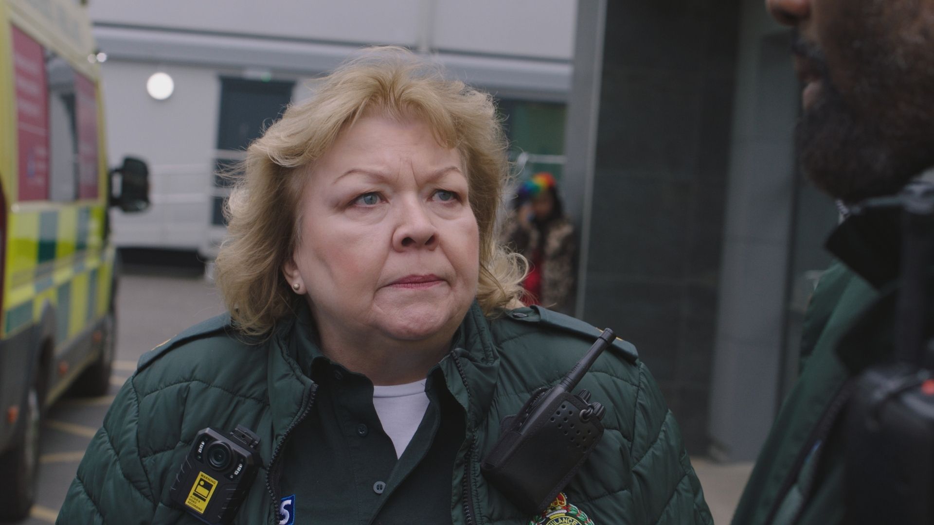 Still image of Di Botcher in an episode of Casualty