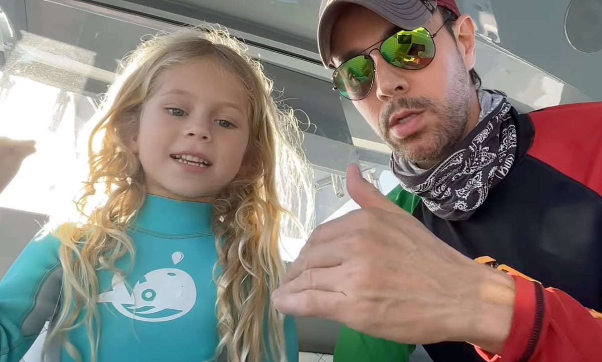 Enrique Iglesias shows he is a proud girl dad in sweet video with daughter Mary