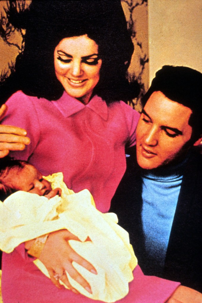 Elvis Presley Fawns Over Lisa Marie
