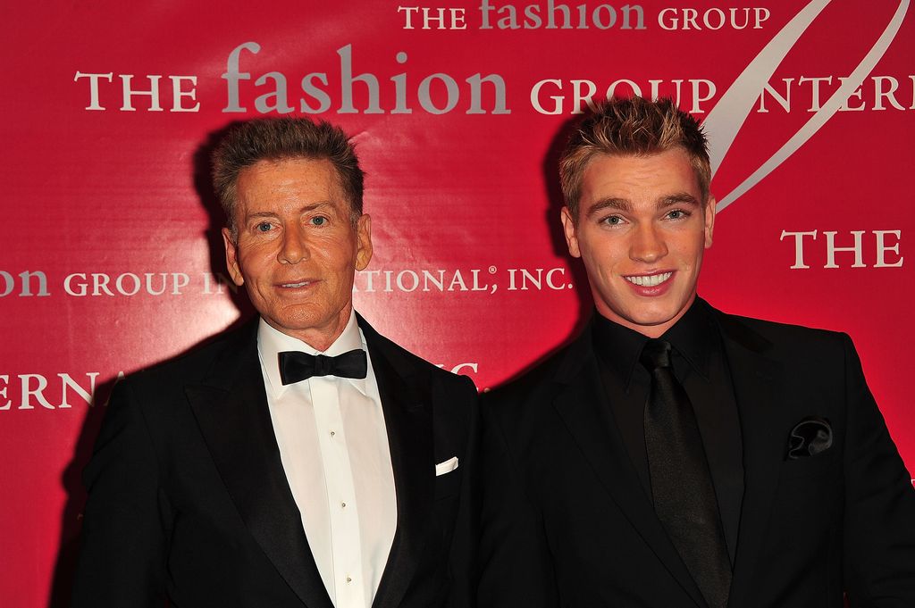 photo of calvin klein and nicholas gruber