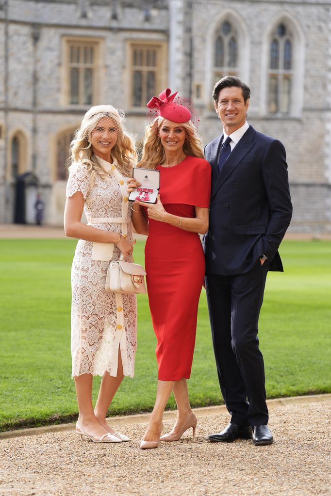 Tess Daly is a mother to Phoebe and Amber