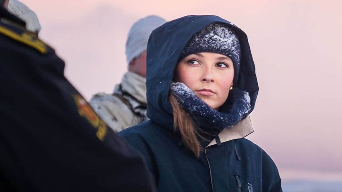 Ingrid of Norway in the artic