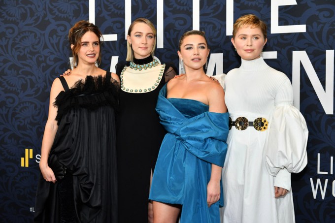 Florence Pugh Poses With Her ‘Little Women’ Sisters