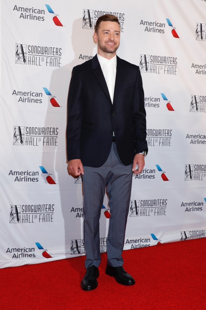 Justin Timberlake at the Songwriters Hall of Fame Annual Induction and Awards Gala