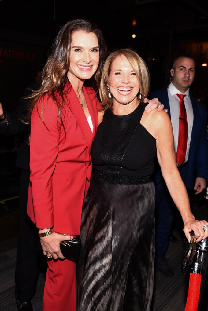Katie Couric & Brooke Shields In 2018