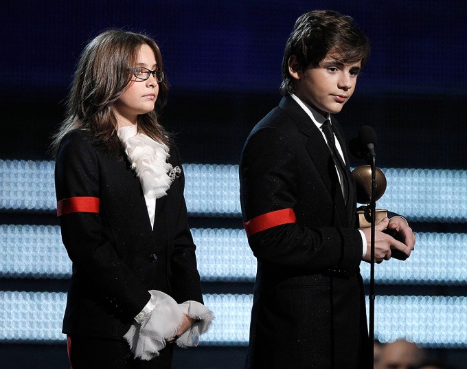 Paris & Prince Jackson In 2010