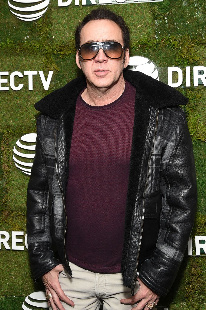 Nicolas Cage looking cool